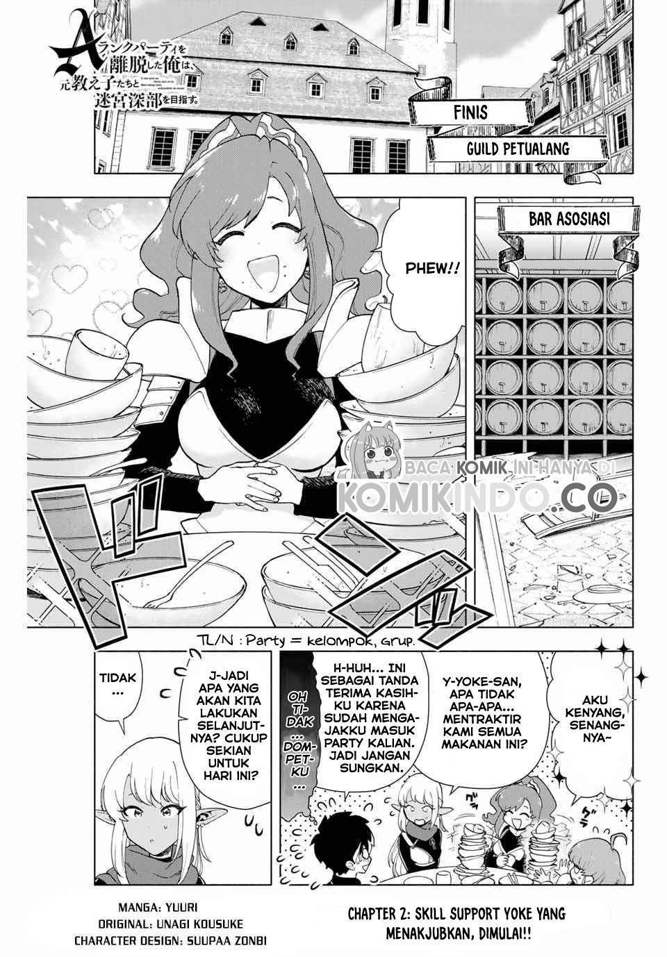 Baca  A Rank Party wo Ridatsu Shita Ore wa, Moto Oshiego Tachi to Meikyuu Shinbu wo Mezasu Chapter 2 Gambar 2