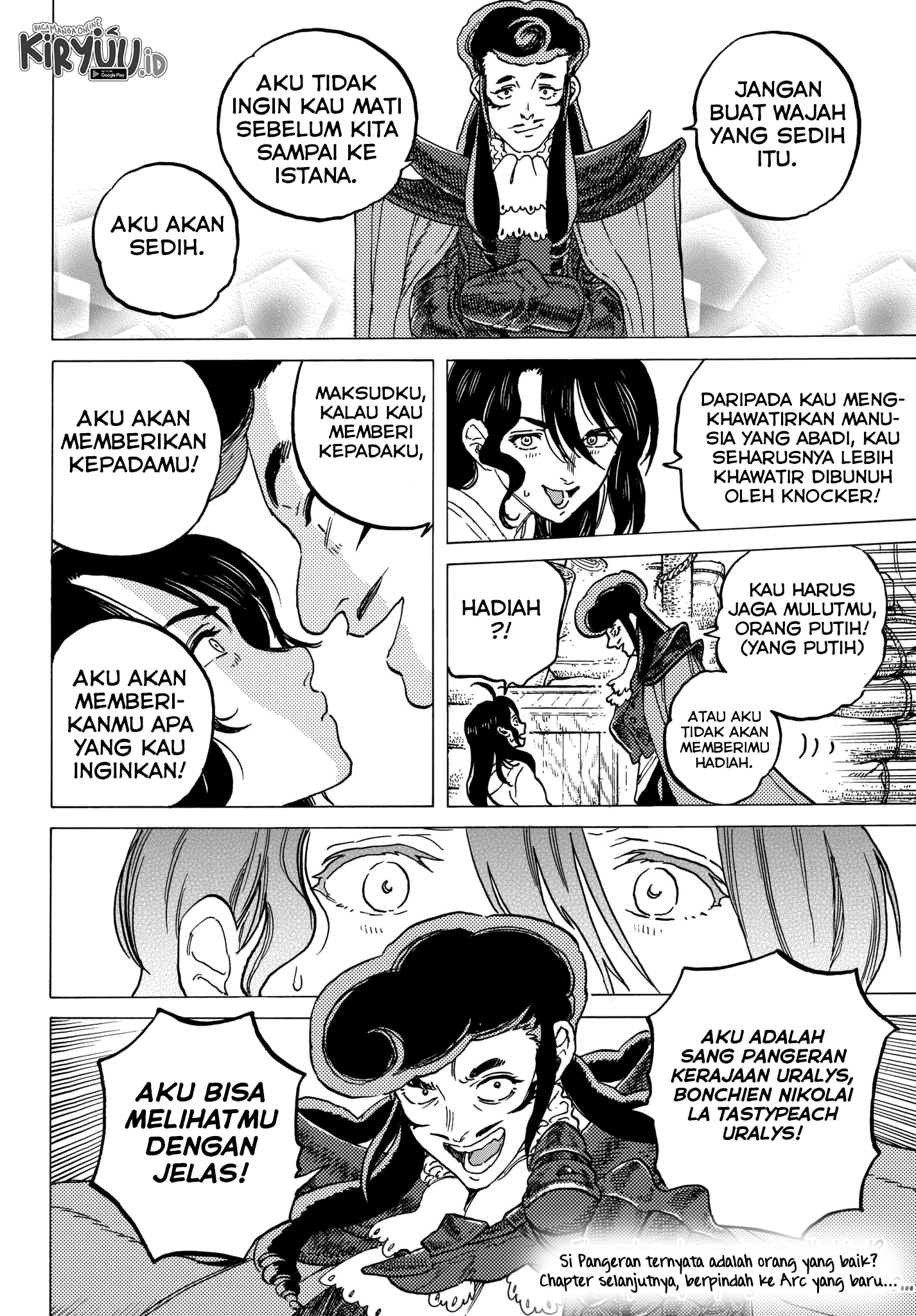 Fumetsu no Anata e Chapter 63 Gambar 19