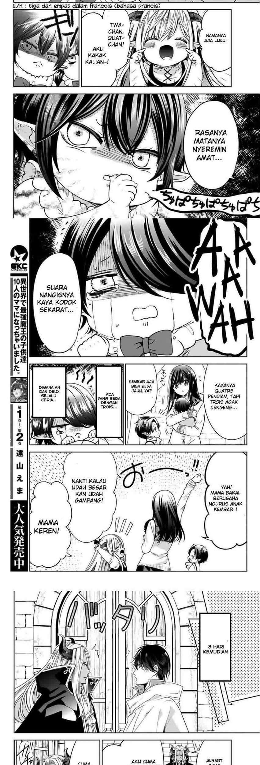 Isekai de Saikyo Mao no Kodomotachi no Mama ni Natchaimashita. Chapter 10 Gambar 5