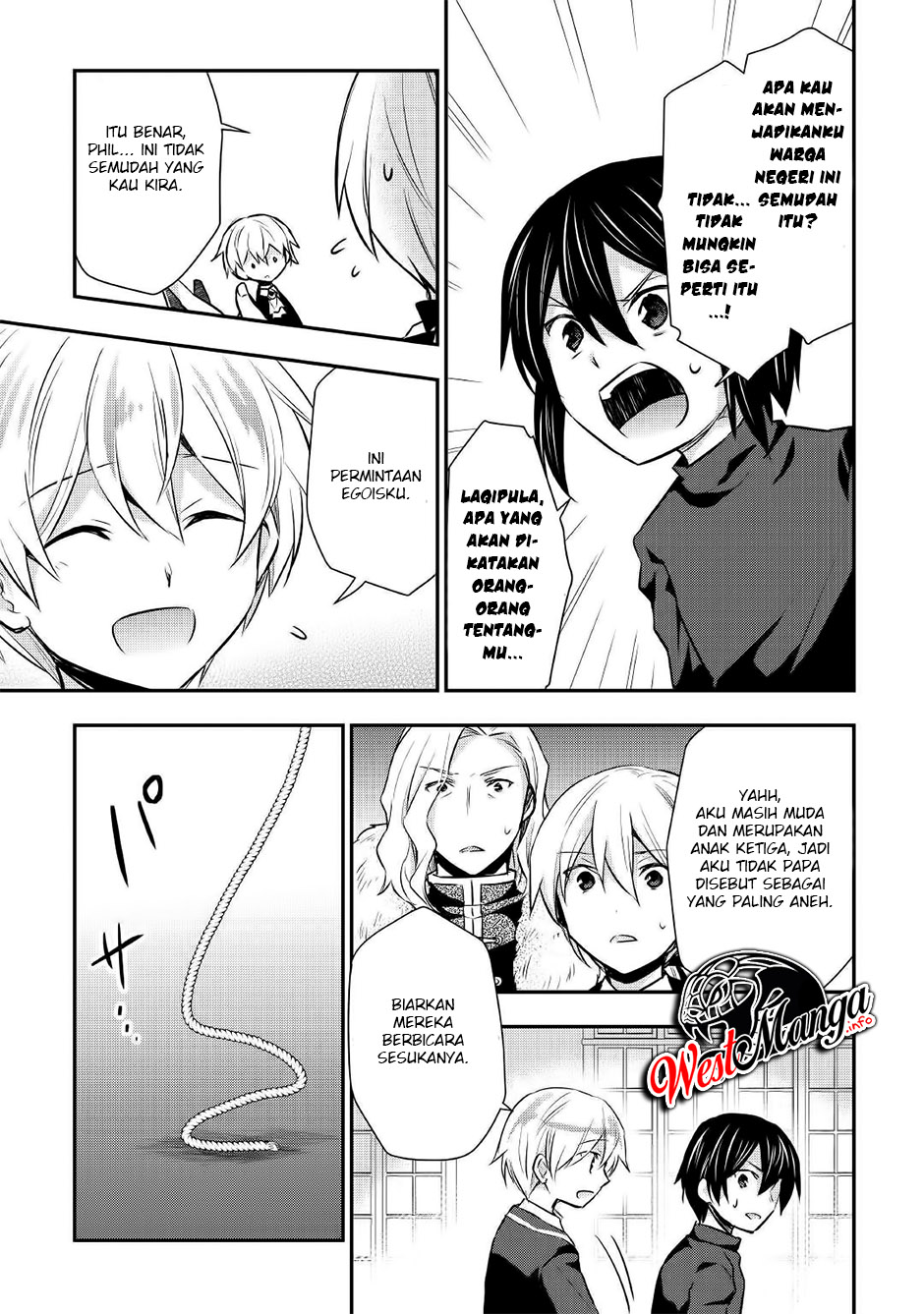 Tensei Ouji wa Daraketai Chapter 18 Gambar 5