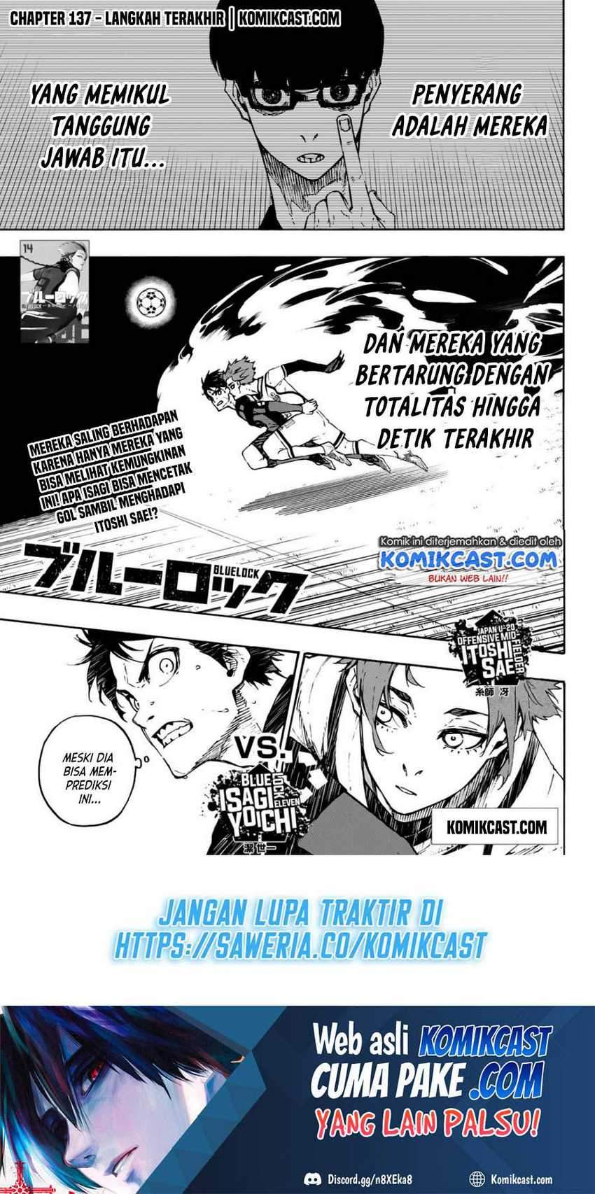 Baca Blue Lock Chapter 137 Gambar 2