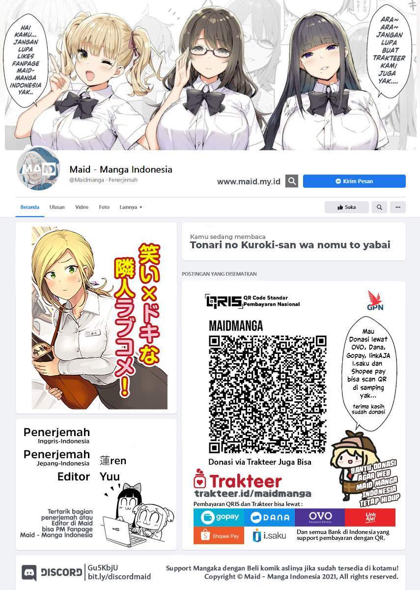 Baca  Tonari no Kuroki-san wa Nomu to Yabai Chapter 3 Gambar 2