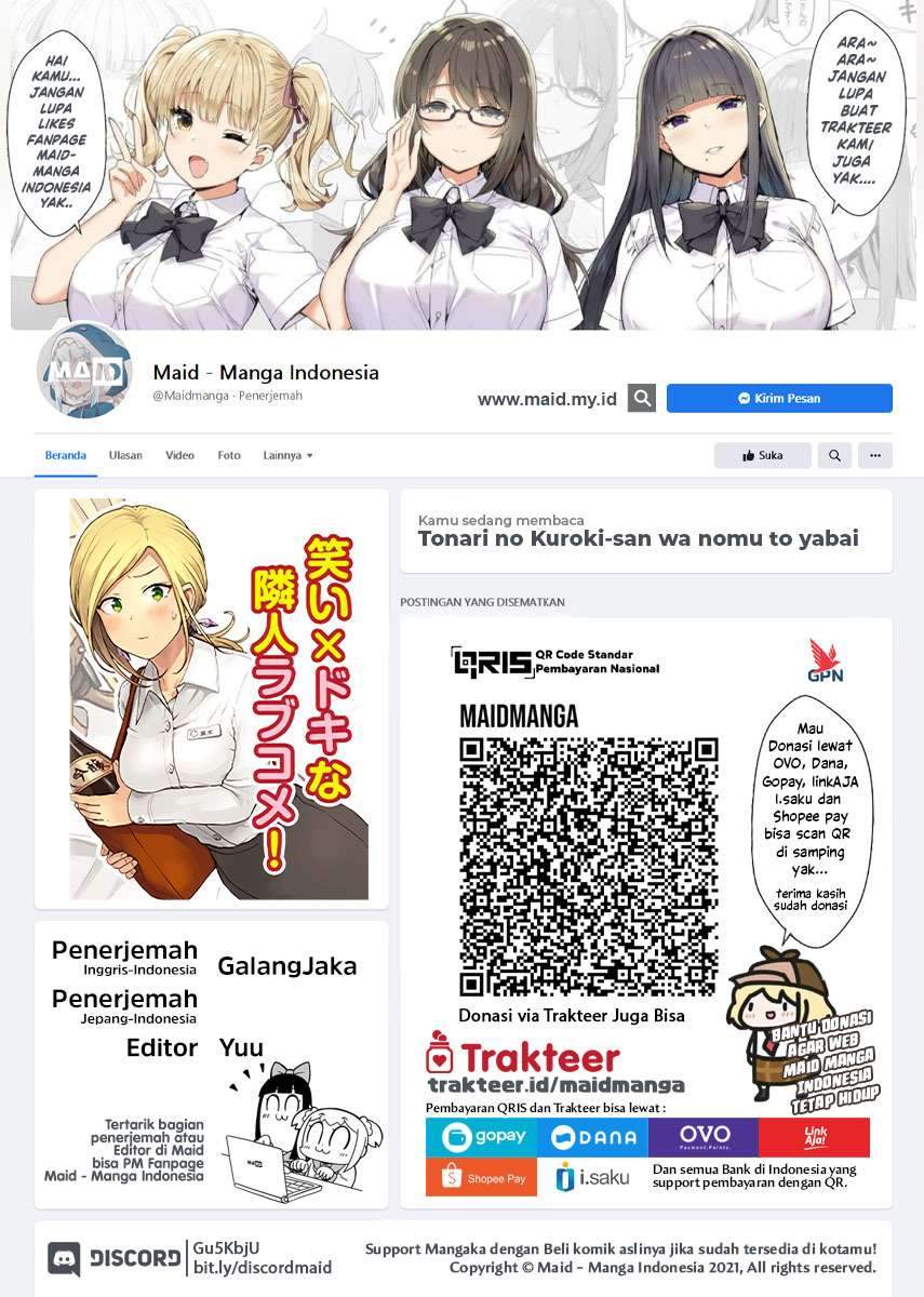 Baca  Tonari no Kuroki-san wa Nomu to Yabai Chapter 1 Gambar 2