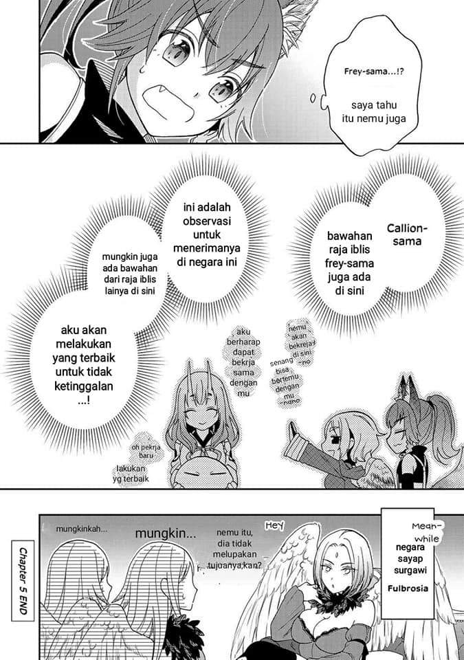 Tensei Shitara Slime Datta Ken Ibun: Makoku Gurashi no Trinity Chapter 5 Gambar 23