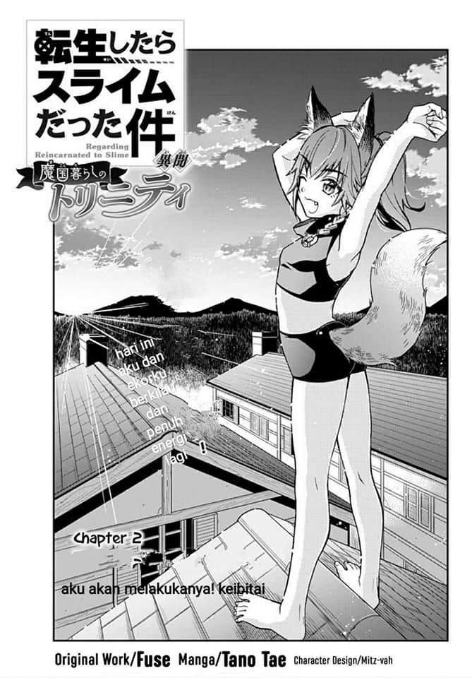 Baca Tensei Shitara Slime Datta Ken Ibun: Makoku Gurashi no Trinity Chapter 2 Gambar 2