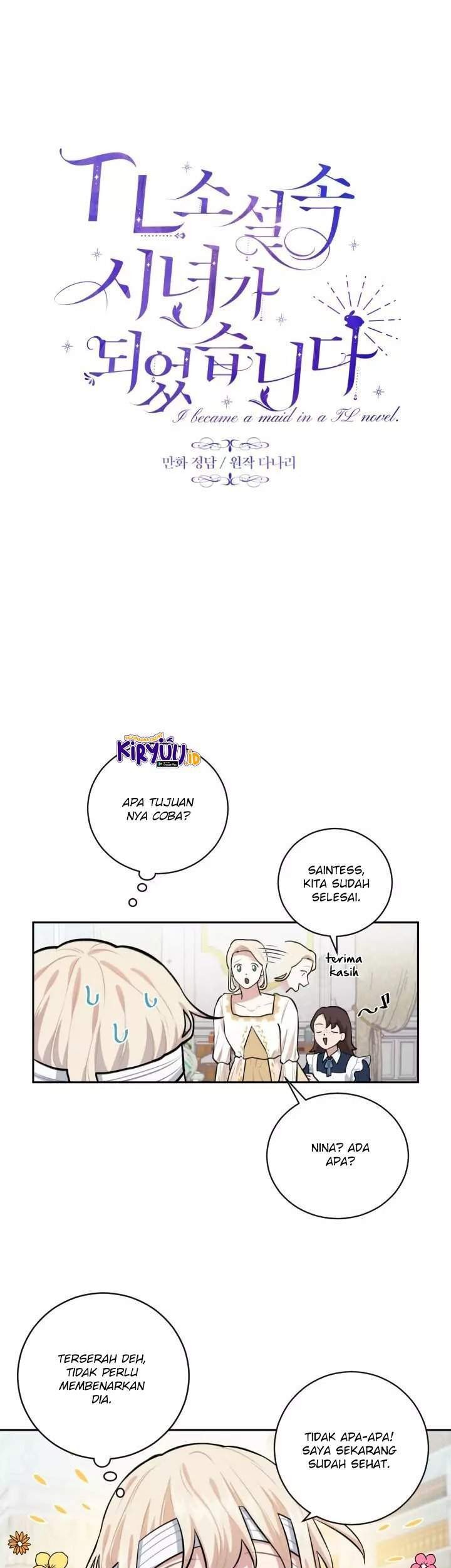 I Became a Maid in a TL Novel Chapter 15 Gambar 8
