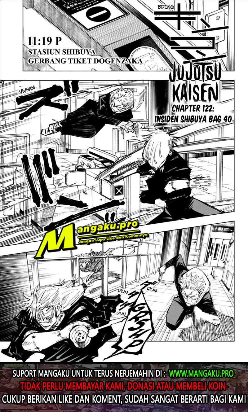Baca Manga Jujutsu Kaisen  Chapter 122 Gambar 2