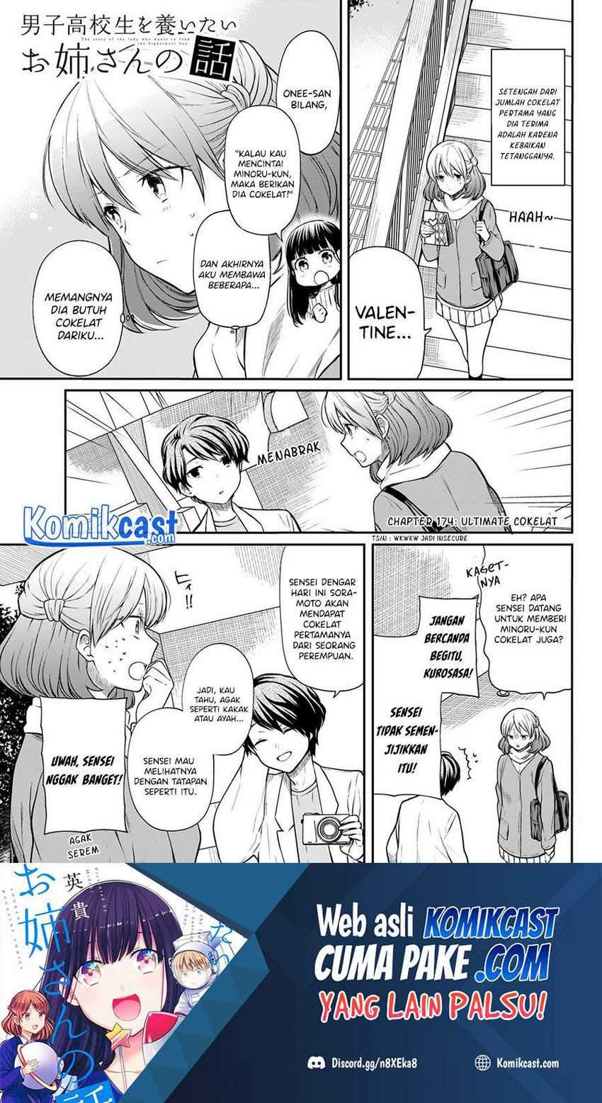 Baca Danshi Koukousei wo Yashinaitai Onee-san no Hanashi Chapter 174 Gambar 2