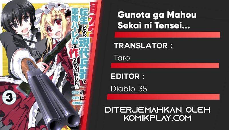 Baca Komik Gunota ga Mahou Sekai ni Tensei Shitara, Gendai Heiki de Guntai Harem o Tsukucchaimashita!? Chapter 25 Gambar 1