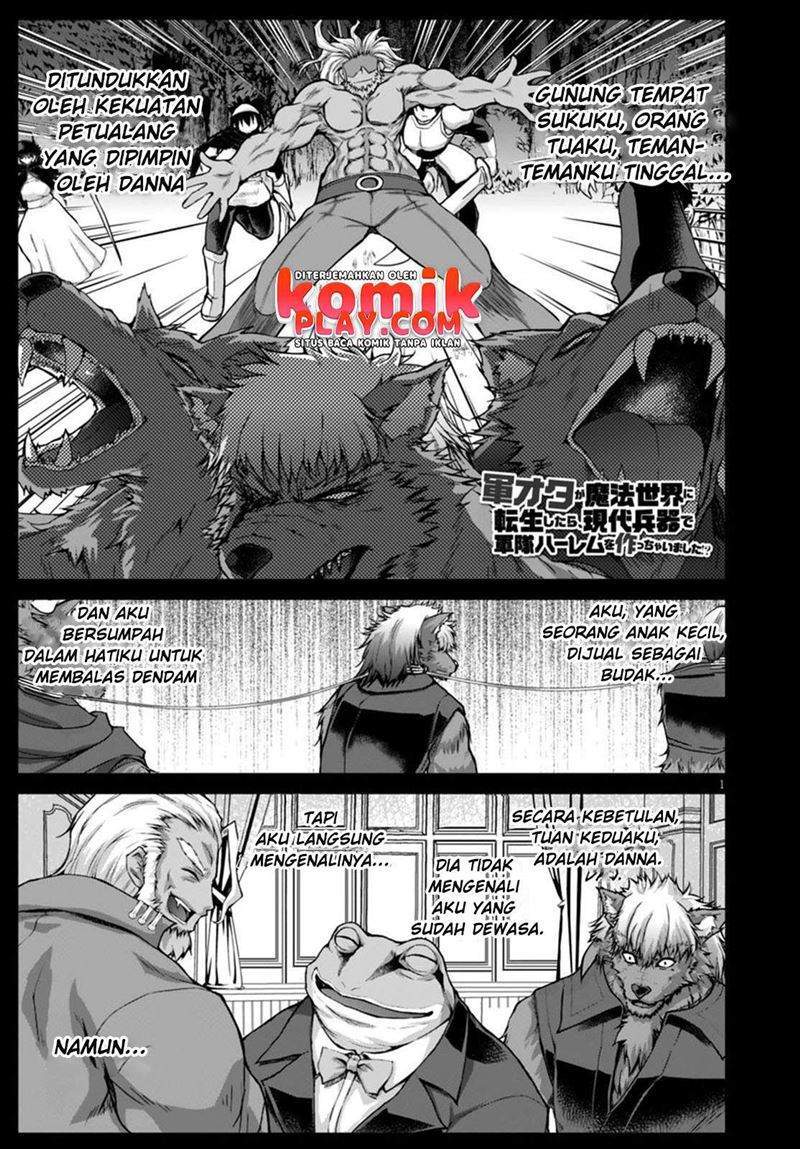 Baca Gunota ga Mahou Sekai ni Tensei Shitara, Gendai Heiki de Guntai Harem o Tsukucchaimashita!? Chapter 25 Gambar 2