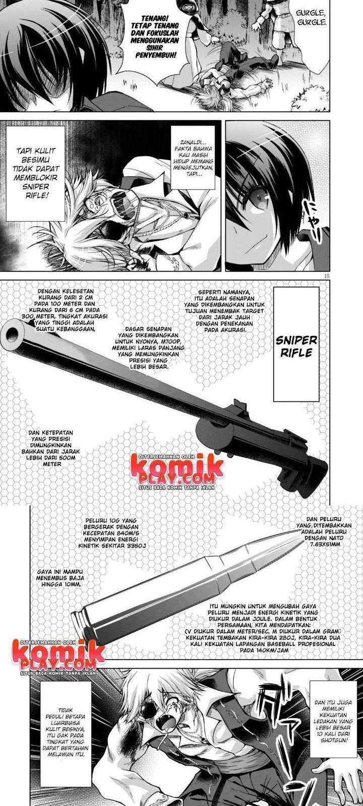 Gunota ga Mahou Sekai ni Tensei Shitara, Gendai Heiki de Guntai Harem o Tsukucchaimashita!? Chapter 23 Gambar 8