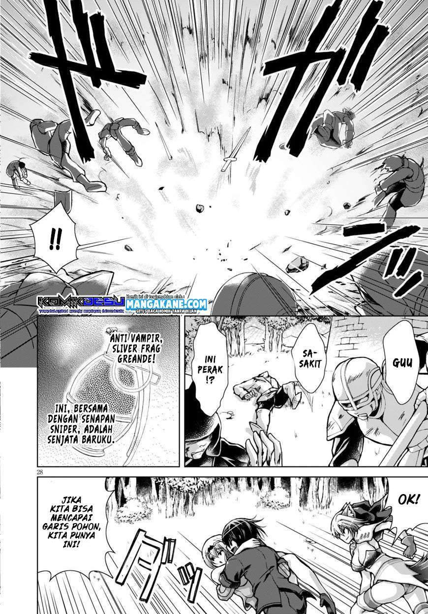 Gunota ga Mahou Sekai ni Tensei Shitara, Gendai Heiki de Guntai Harem o Tsukucchaimashita!? Chapter 22 Gambar 30