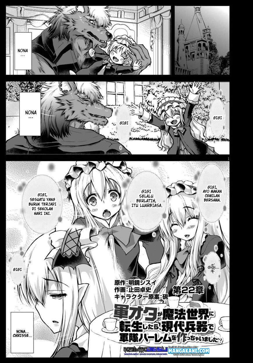 Gunota ga Mahou Sekai ni Tensei Shitara, Gendai Heiki de Guntai Harem o Tsukucchaimashita!? Chapter 22 Gambar 4