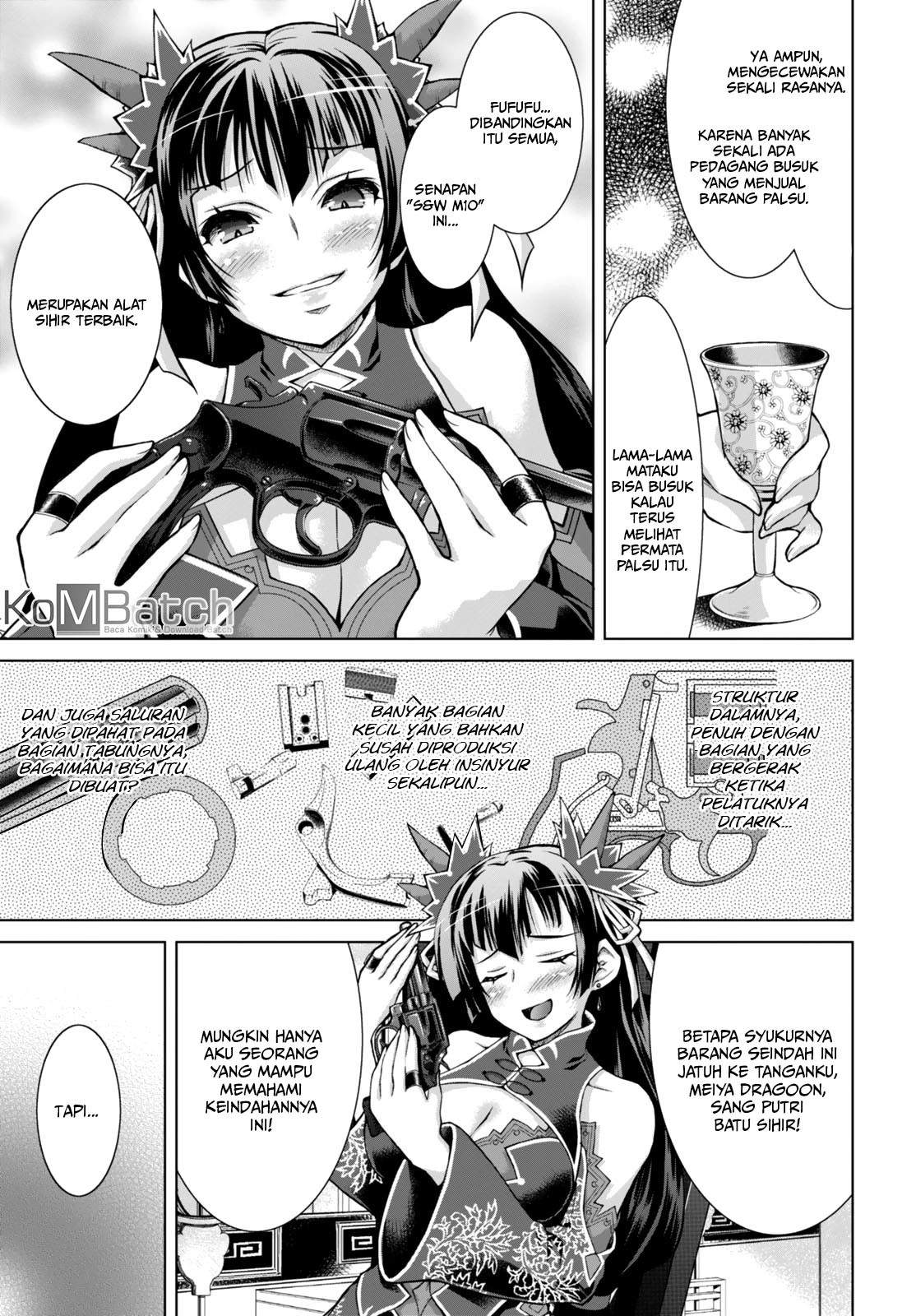 Gunota ga Mahou Sekai ni Tensei Shitara, Gendai Heiki de Guntai Harem o Tsukucchaimashita!? Chapter 19 Gambar 14