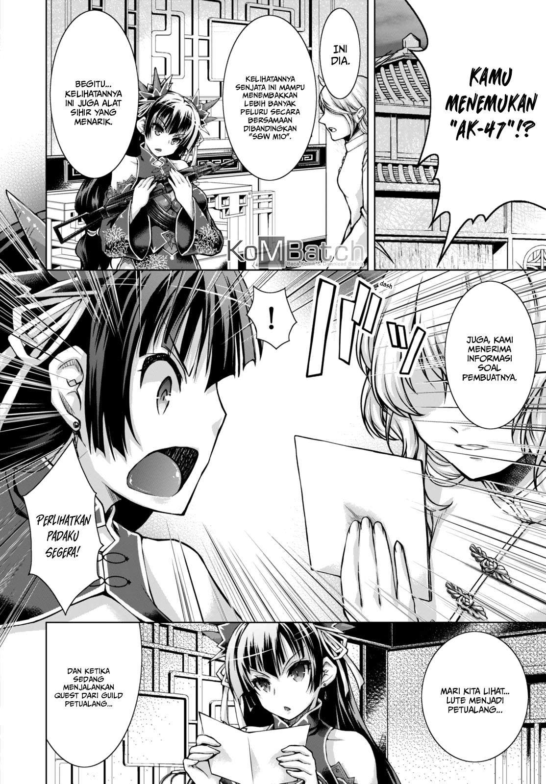 Gunota ga Mahou Sekai ni Tensei Shitara, Gendai Heiki de Guntai Harem o Tsukucchaimashita!? Chapter 19 Gambar 21