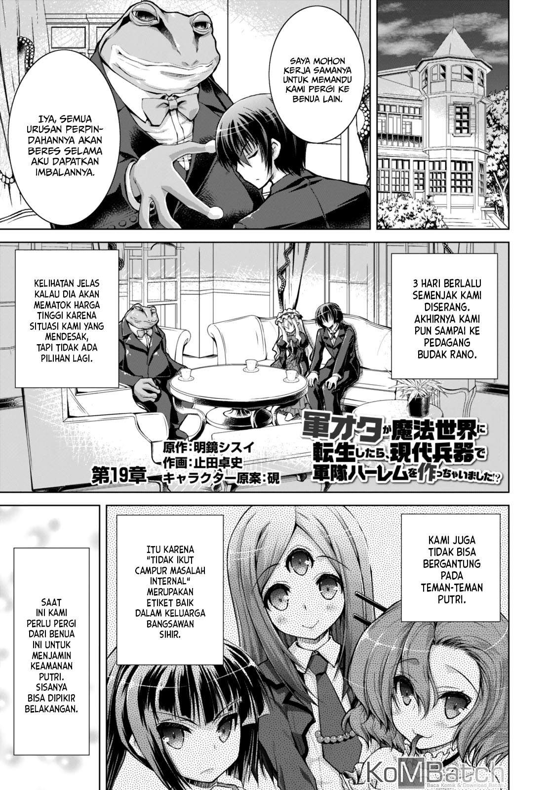 Gunota ga Mahou Sekai ni Tensei Shitara, Gendai Heiki de Guntai Harem o Tsukucchaimashita!? Chapter 19 Gambar 5