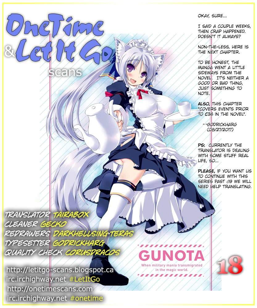 Baca Gunota ga Mahou Sekai ni Tensei Shitara, Gendai Heiki de Guntai Harem o Tsukucchaimashita!? Chapter 18 Gambar 2