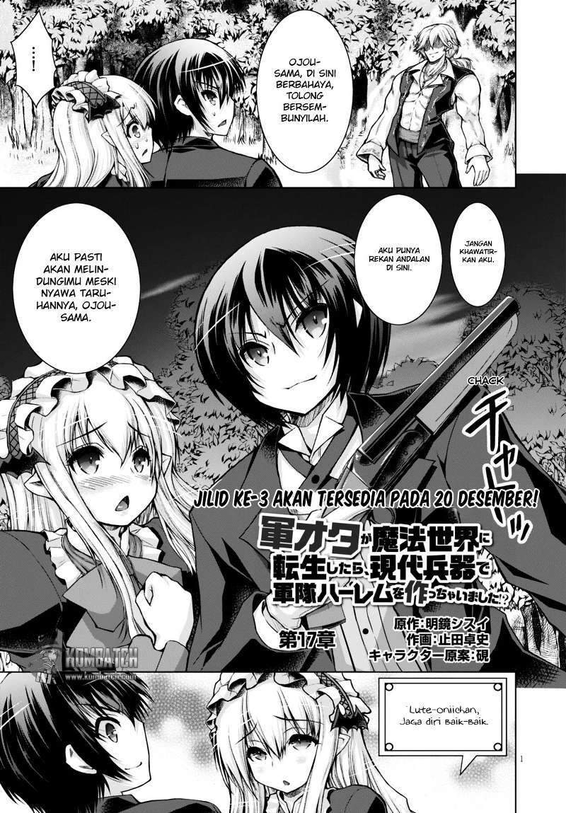 Gunota ga Mahou Sekai ni Tensei Shitara, Gendai Heiki de Guntai Harem o Tsukucchaimashita!? Chapter 17 Gambar 4