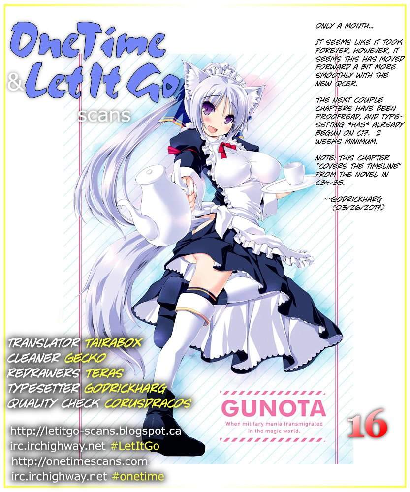 Baca Gunota ga Mahou Sekai ni Tensei Shitara, Gendai Heiki de Guntai Harem o Tsukucchaimashita!? Chapter 16 Gambar 2