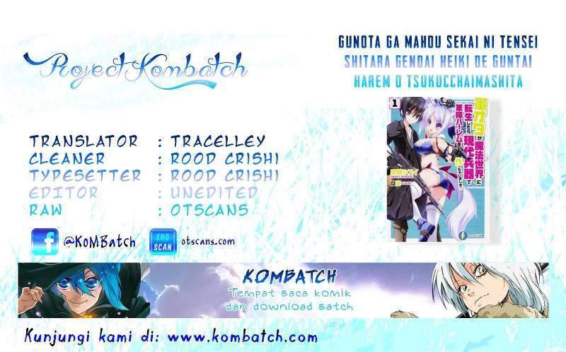 Baca Komik Gunota ga Mahou Sekai ni Tensei Shitara, Gendai Heiki de Guntai Harem o Tsukucchaimashita!? Chapter 11 Gambar 1