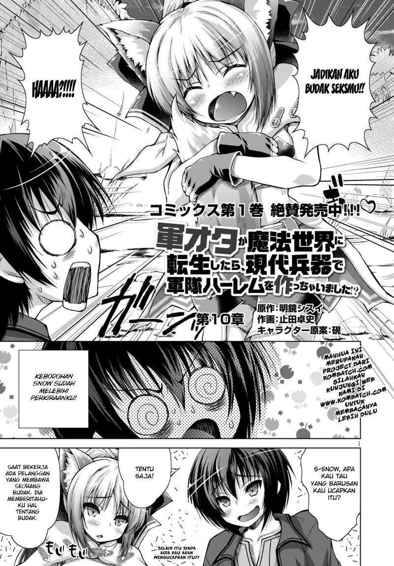 Baca  Gunota ga Mahou Sekai ni Tensei Shitara, Gendai Heiki de Guntai Harem o Tsukucchaimashita!? Chapter 10 Gambar 2