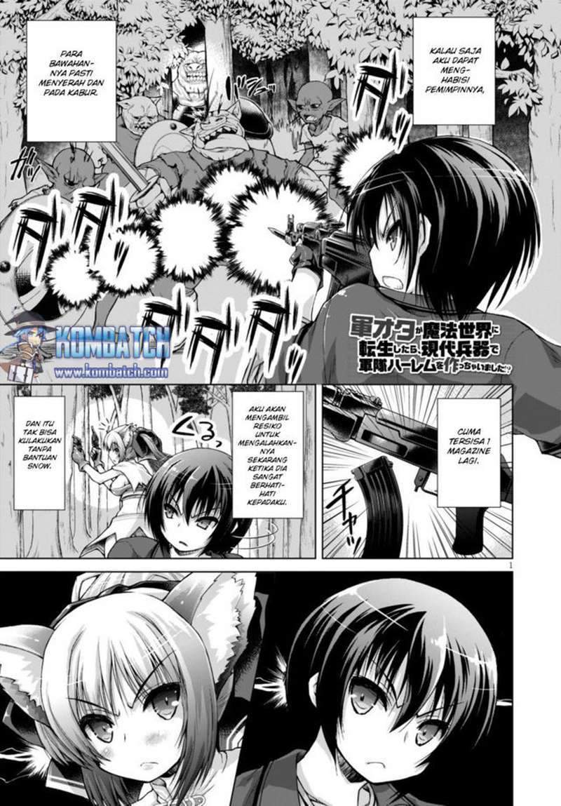 Baca  Gunota ga Mahou Sekai ni Tensei Shitara, Gendai Heiki de Guntai Harem o Tsukucchaimashita!? Chapter 09 Gambar 2