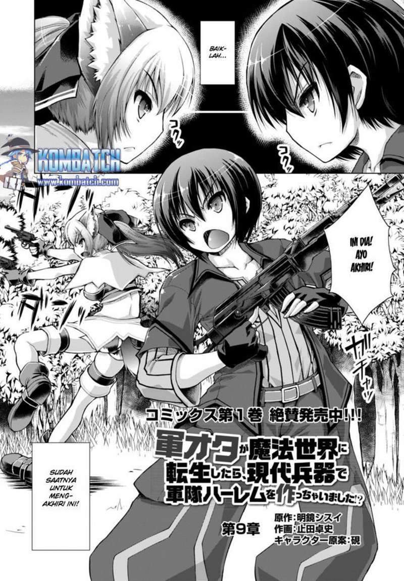 Gunota ga Mahou Sekai ni Tensei Shitara, Gendai Heiki de Guntai Harem o Tsukucchaimashita!? Chapter 09 Gambar 3