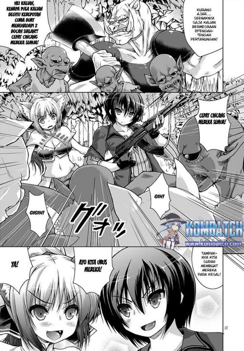 Gunota ga Mahou Sekai ni Tensei Shitara, Gendai Heiki de Guntai Harem o Tsukucchaimashita!? Chapter 08 Gambar 27