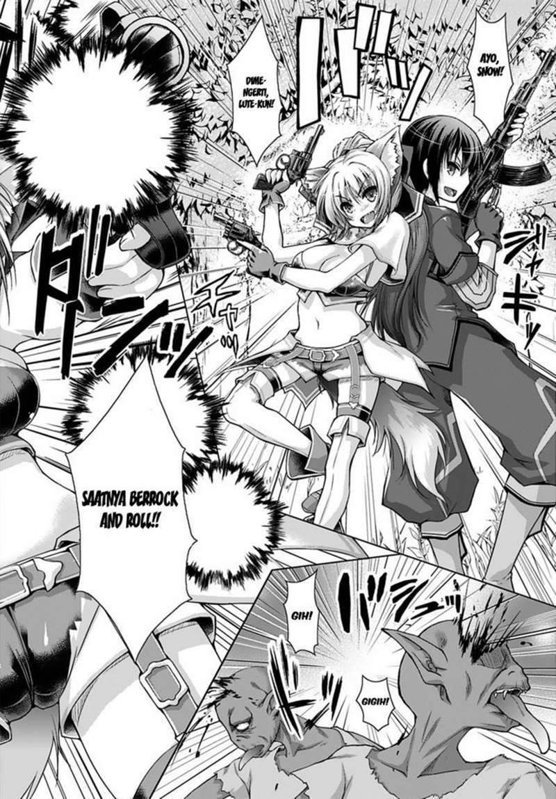 Gunota ga Mahou Sekai ni Tensei Shitara, Gendai Heiki de Guntai Harem o Tsukucchaimashita!? Chapter 08 Gambar 28