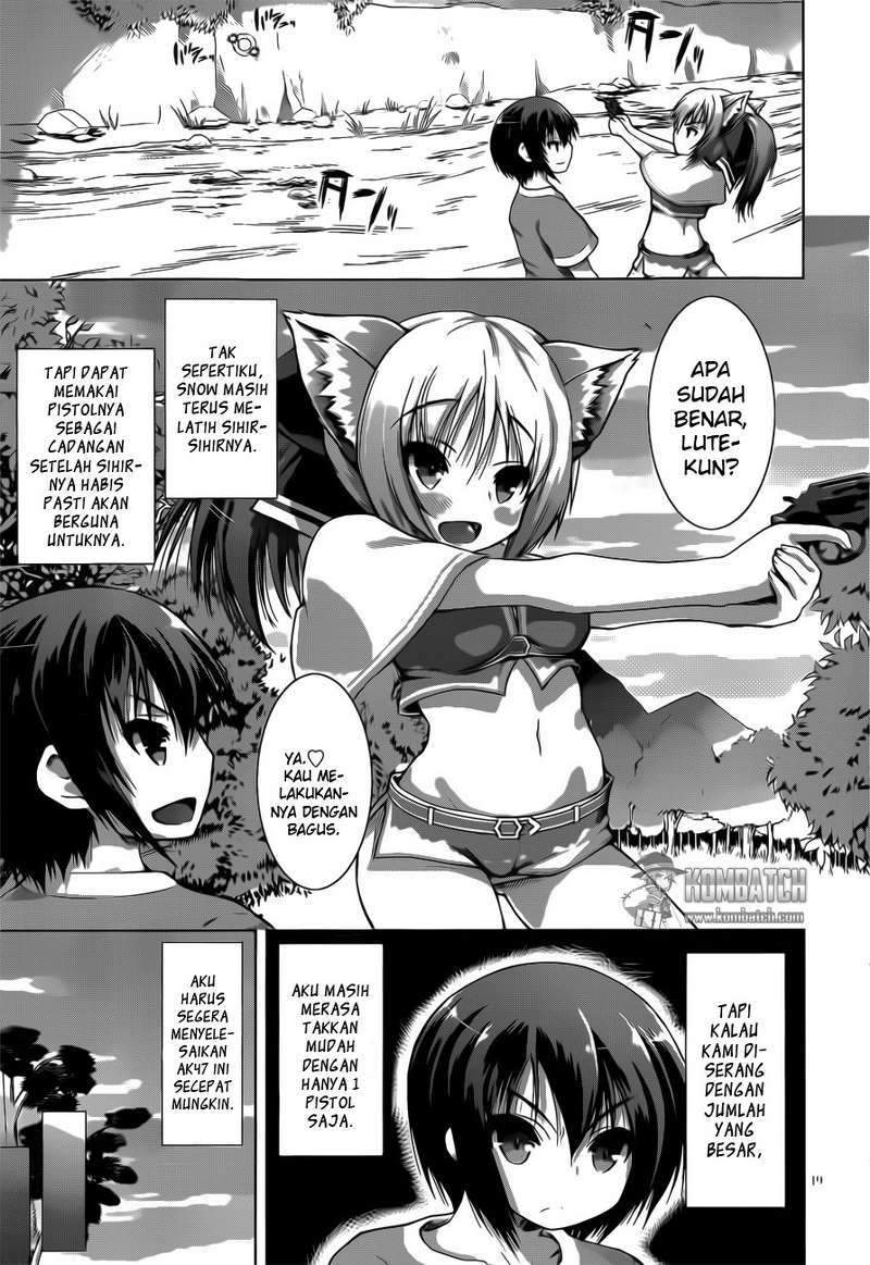 Gunota ga Mahou Sekai ni Tensei Shitara, Gendai Heiki de Guntai Harem o Tsukucchaimashita!? Chapter 06 Gambar 23