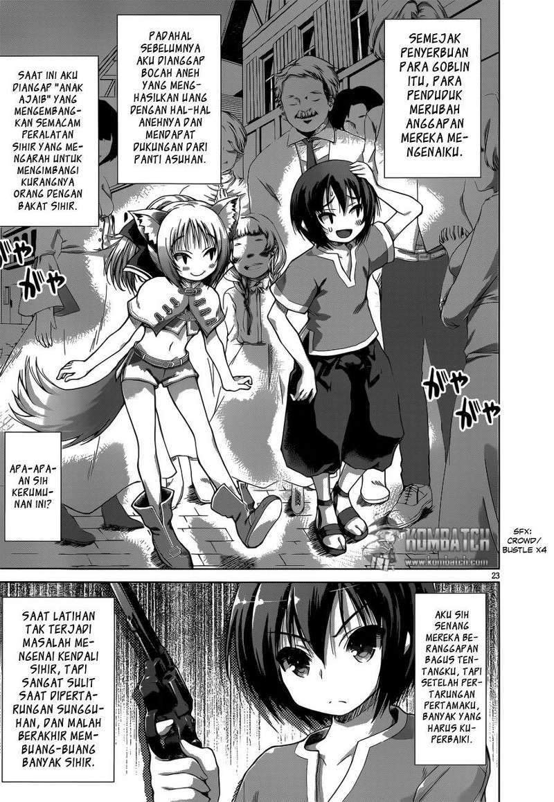 Gunota ga Mahou Sekai ni Tensei Shitara, Gendai Heiki de Guntai Harem o Tsukucchaimashita!? Chapter 05 Gambar 23