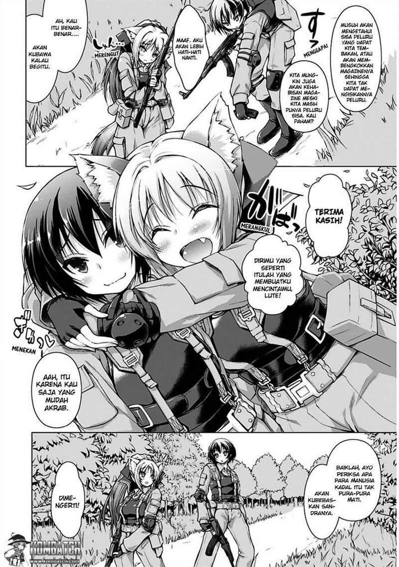 Gunota ga Mahou Sekai ni Tensei Shitara, Gendai Heiki de Guntai Harem o Tsukucchaimashita!? Chapter 01 Gambar 18
