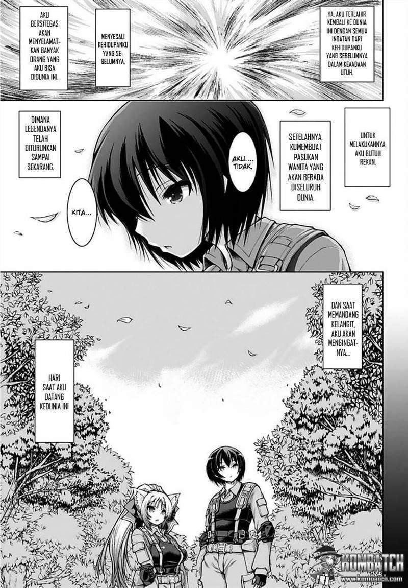 Gunota ga Mahou Sekai ni Tensei Shitara, Gendai Heiki de Guntai Harem o Tsukucchaimashita!? Chapter 01 Gambar 21