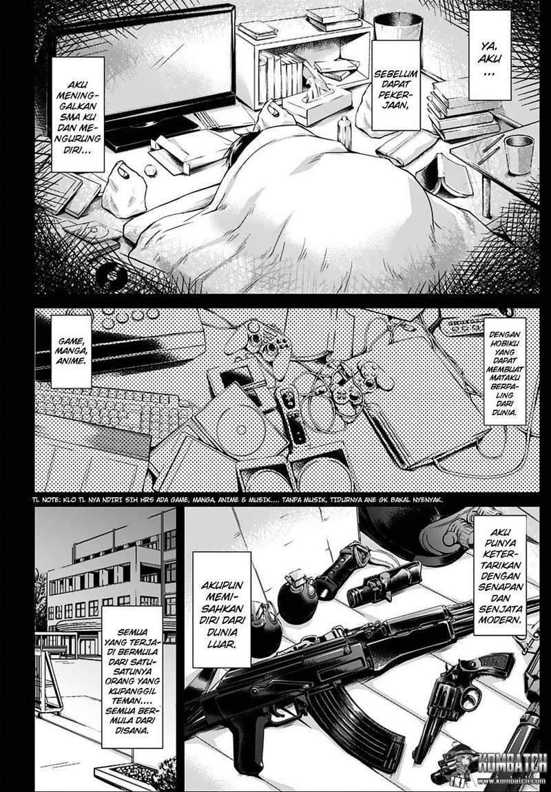 Gunota ga Mahou Sekai ni Tensei Shitara, Gendai Heiki de Guntai Harem o Tsukucchaimashita!? Chapter 01 Gambar 24
