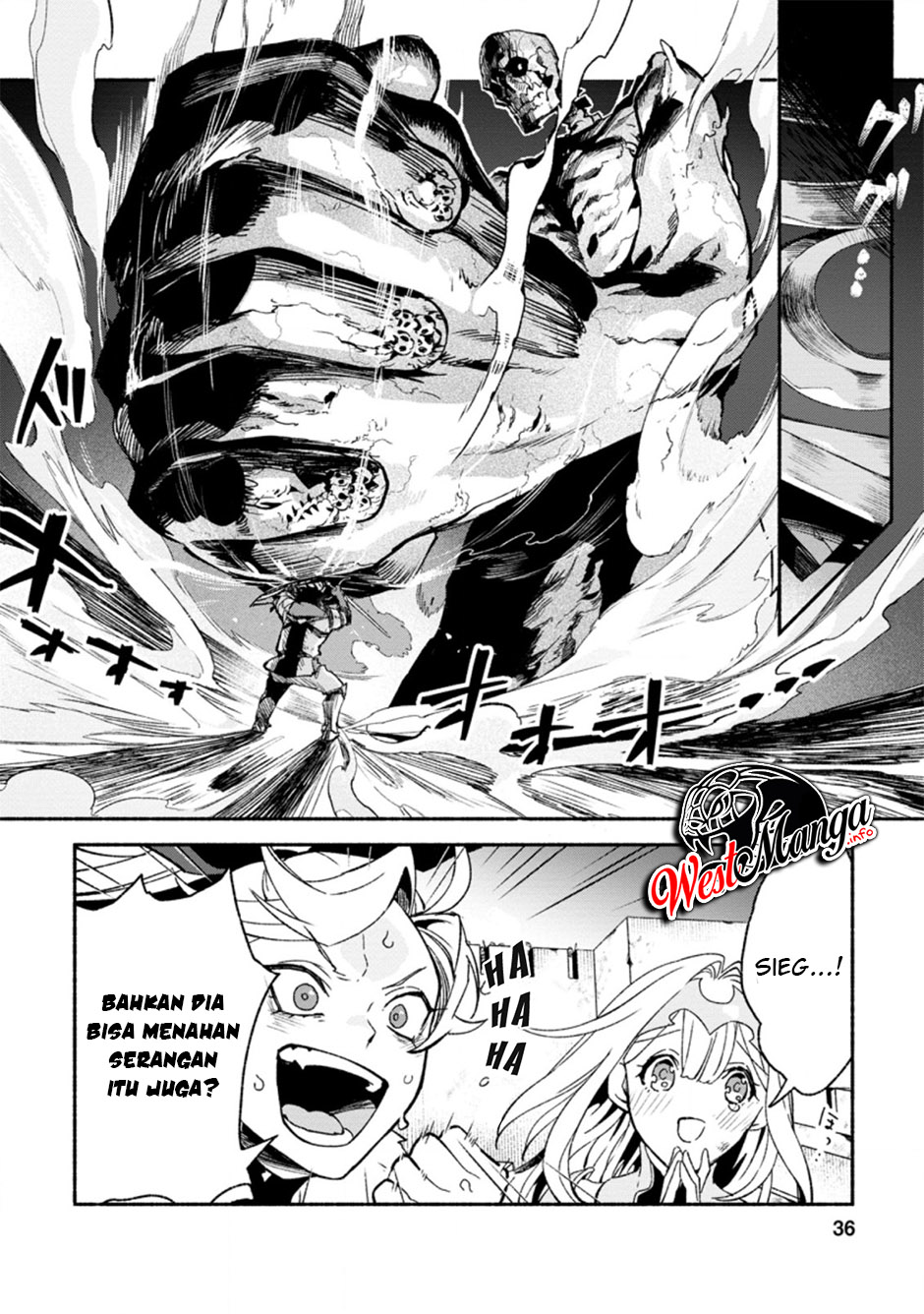 Sono Monban, Saikyou Nitsuki: Tsuihou Sareta Bougyo Ryoku 9999 no Senshi, Outo no Monban Toshite Musou Suru Chapter 07.1 Gambar 6
