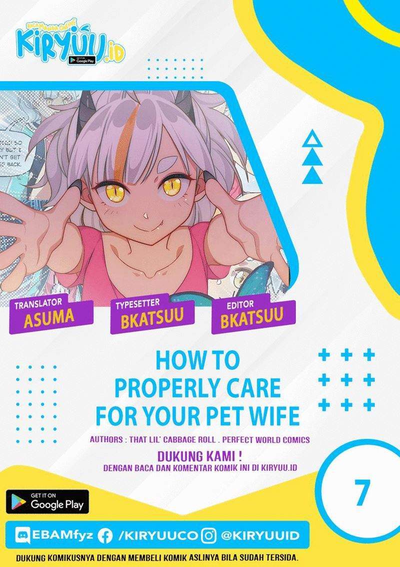 Baca Komik How To Properly Care For Your Pet Wife Chapter 7 Gambar 1