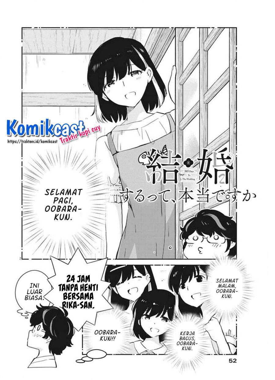 Kekkon Surutte, Hontou Desu Ka? Chapter 52 Gambar 3