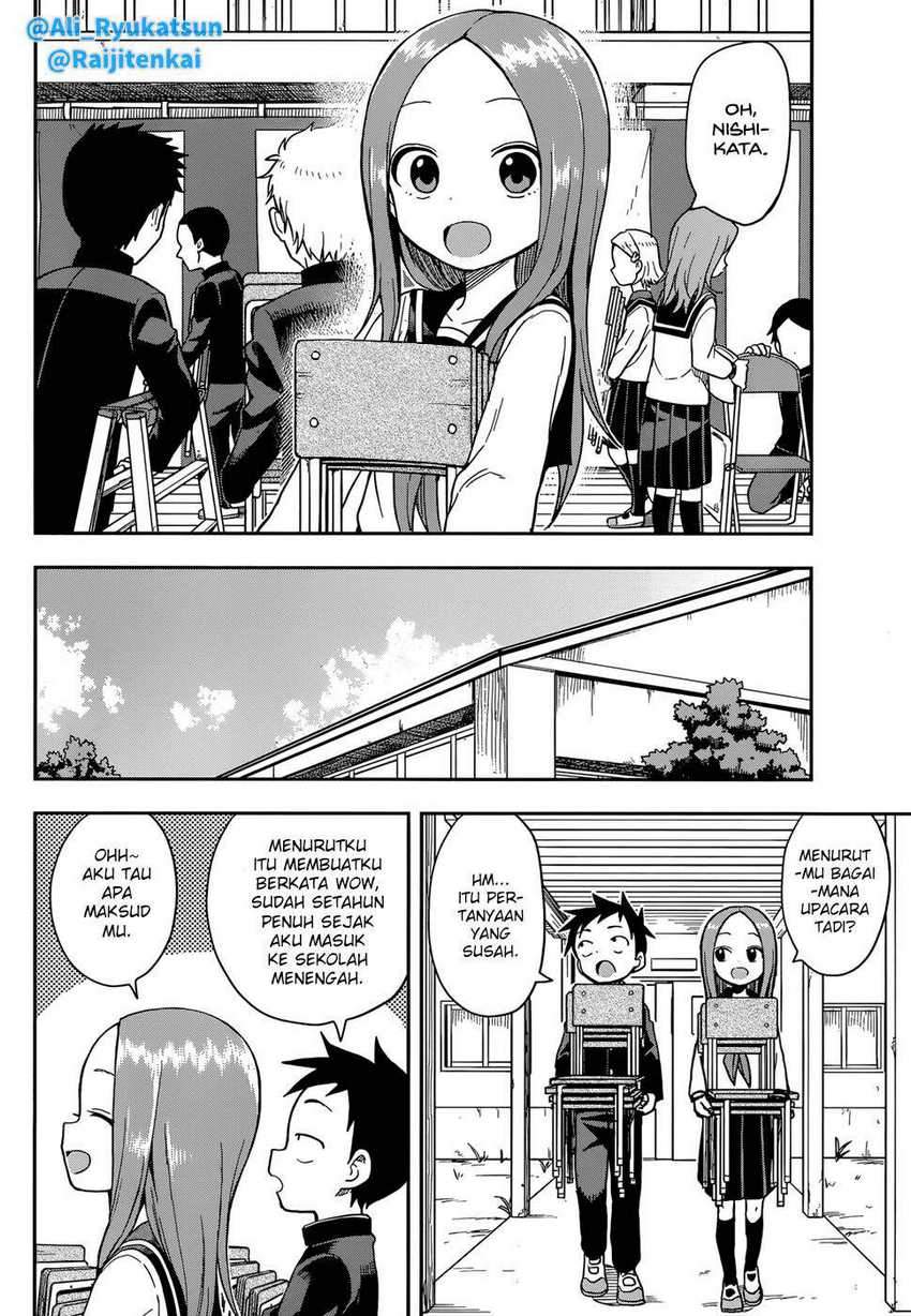Karakai Jouzu no Takagi-san Chapter 142 Gambar 5