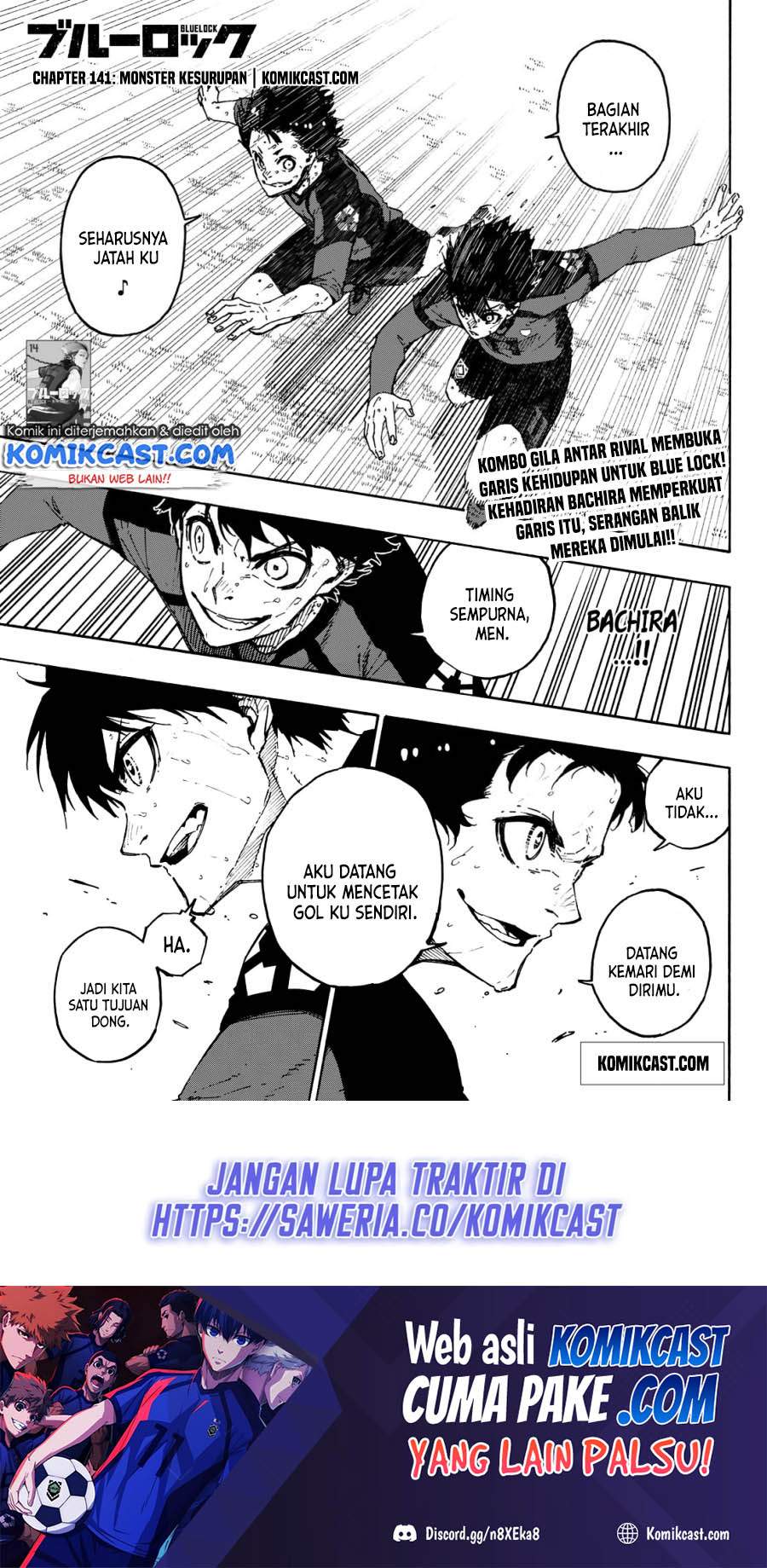 Baca Manga Blue Lock Chapter 141 Gambar 2