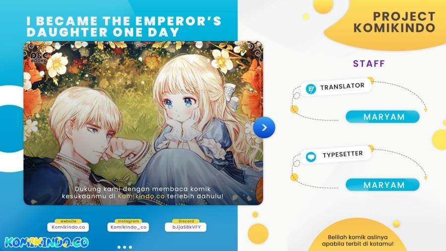 Baca Komik I Became The Emperor’s Daughter One Day Chapter 53 Gambar 1