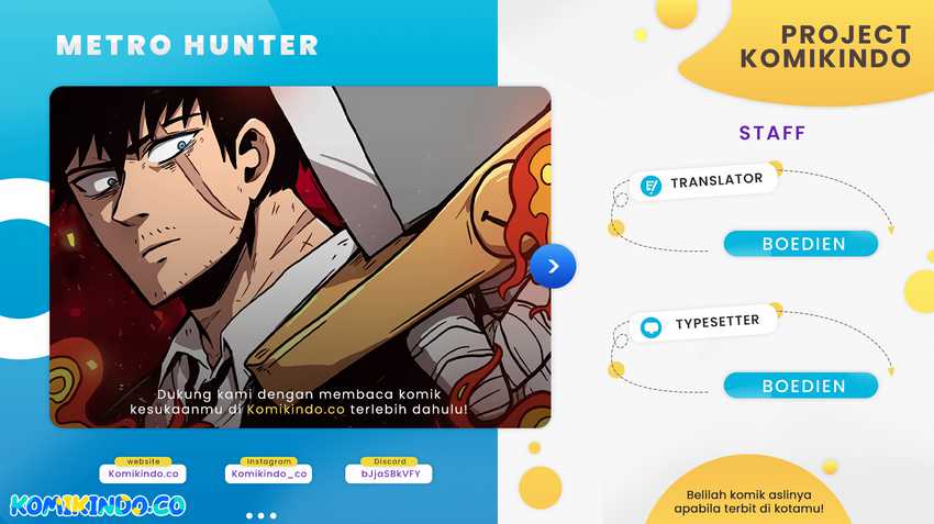 Baca Komik Metro Hunter Chapter 20 Gambar 1