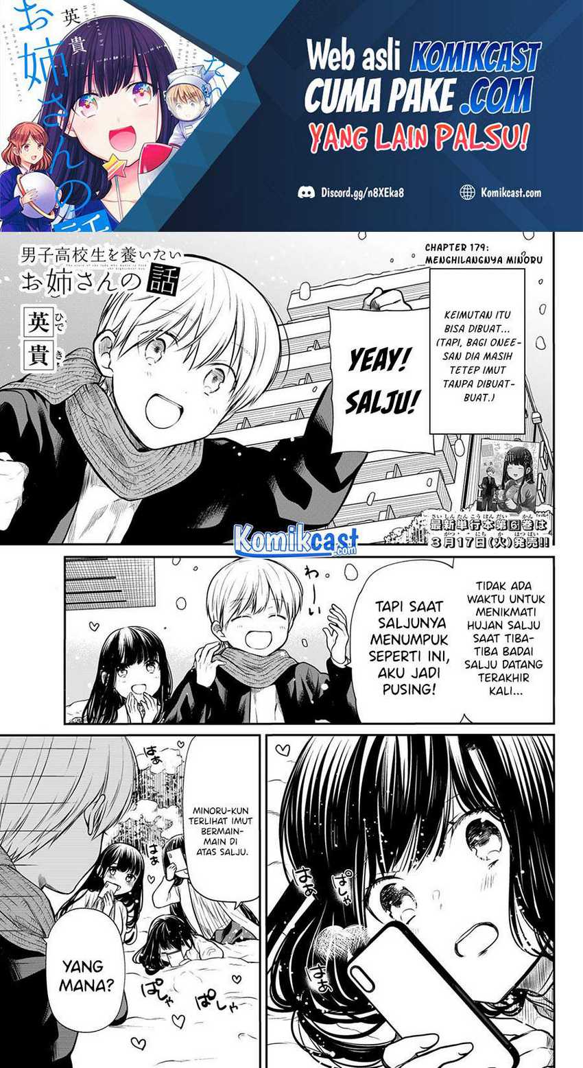 Baca Komik Danshi Koukousei wo Yashinaitai Onee-san no Hanashi Chapter 179 Gambar 1