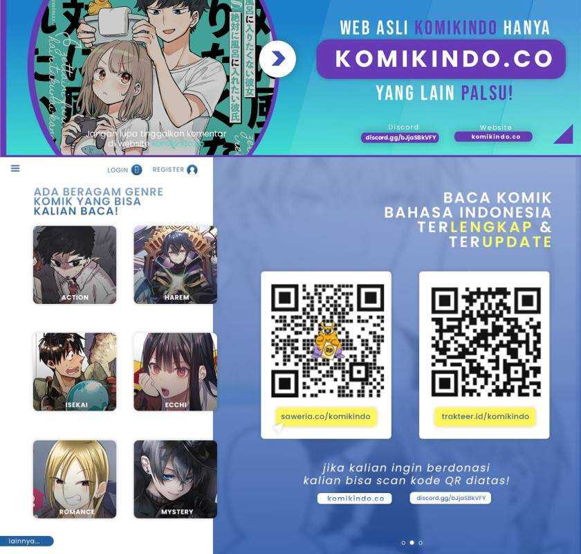 Girlfriend Who Absolutely Doesn’t Want to Take a Bath VS Boyfriend Who Absolutely Wants Her to Take a Bath Chapter 30 Gambar 5