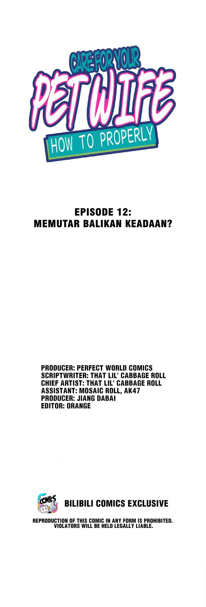 Baca How To Properly Care For Your Pet Wife Chapter 12 Gambar 2