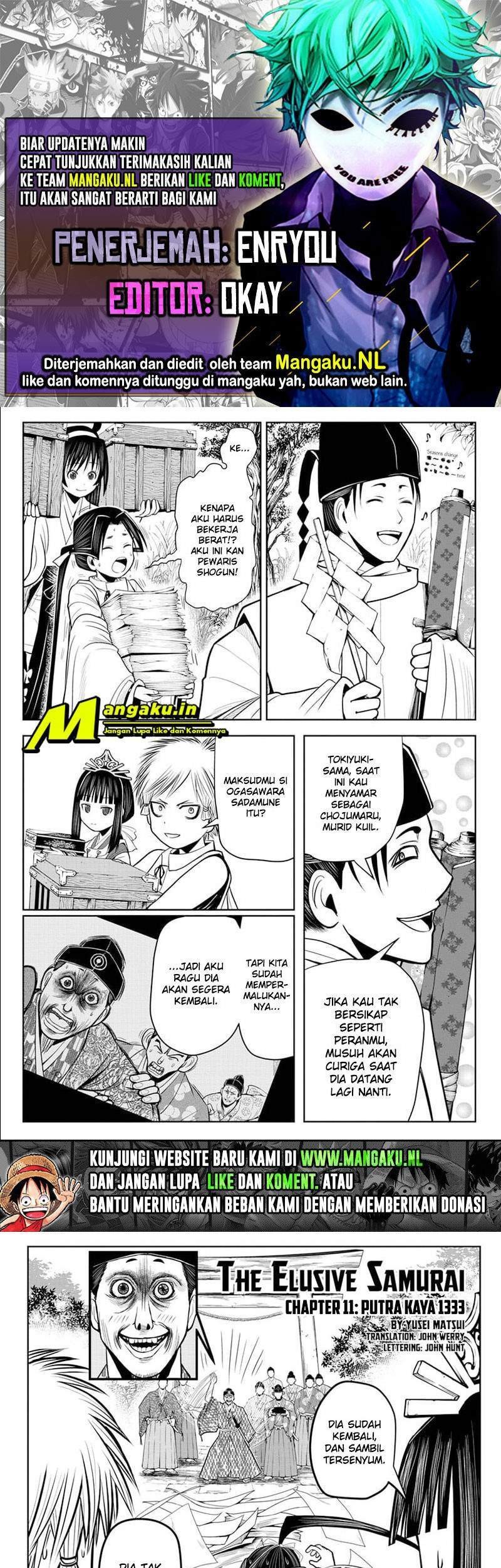 Baca Komik The Elusive Samurai Chapter 11 Gambar 1