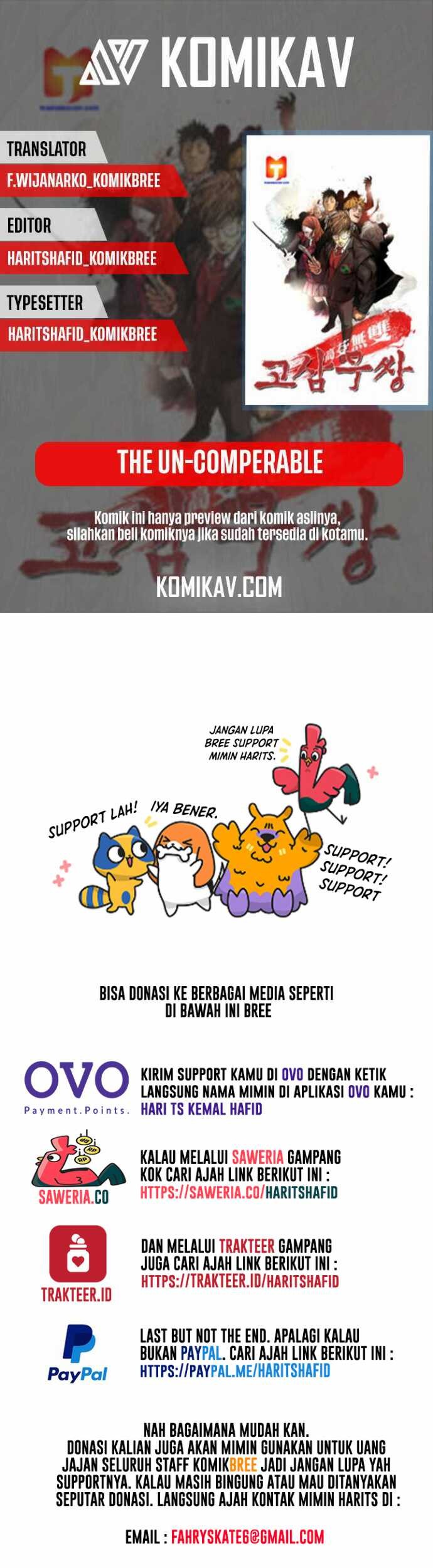 Baca Komik The Un-Comparable Chapter 13 Gambar 1