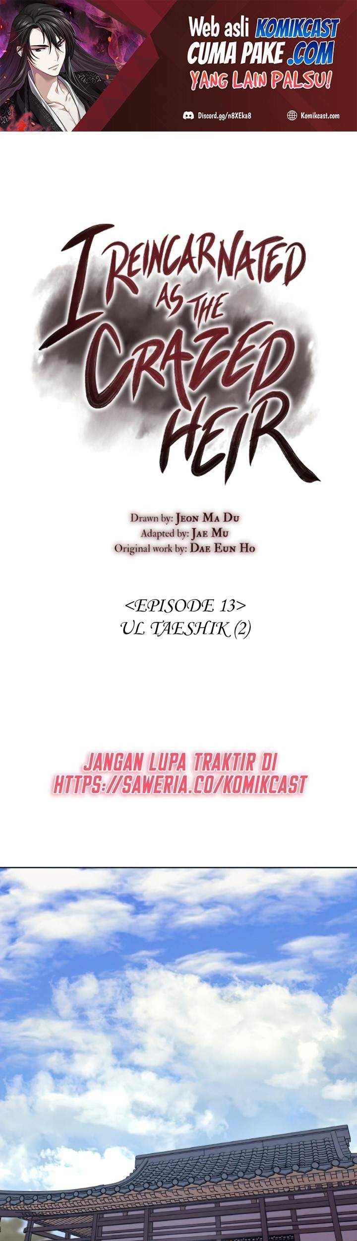 Baca I Reincarnated As The Crazed Heir Chapter 13 Gambar 2
