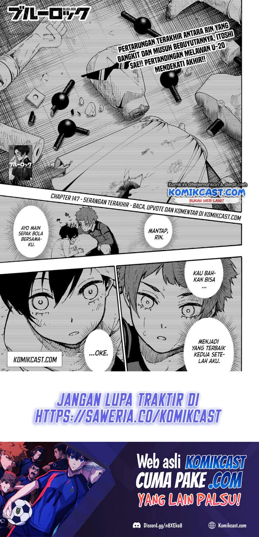 Baca Blue Lock Chapter 147 Gambar 2
