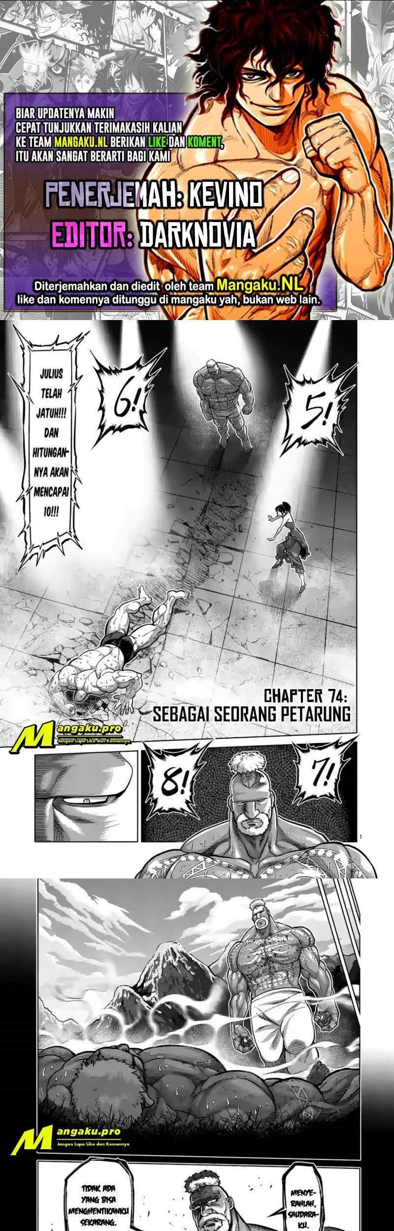 Baca Komik Kengan Omega Chapter 74 Gambar 1