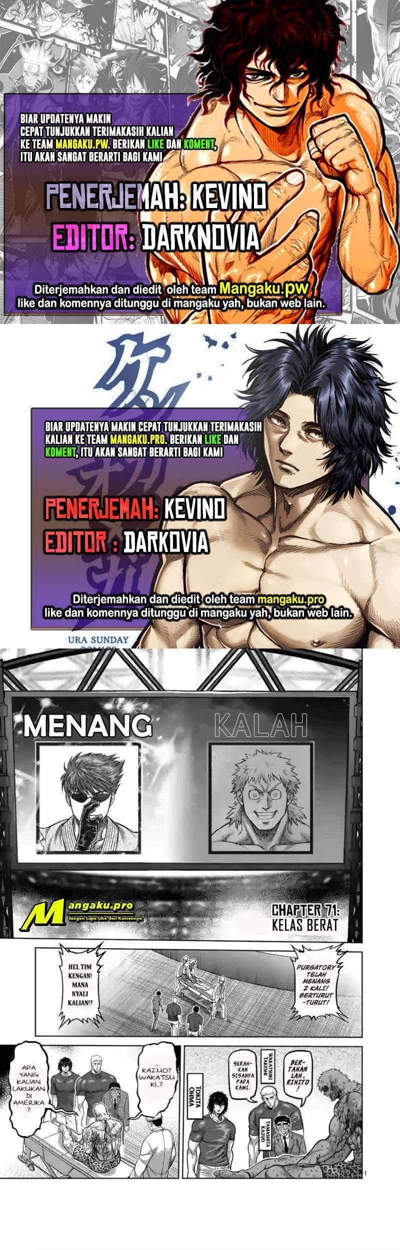 Baca Komik Kengan Omega Chapter 71 Gambar 1